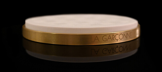 couvercle bougie La Garçonne Vichy